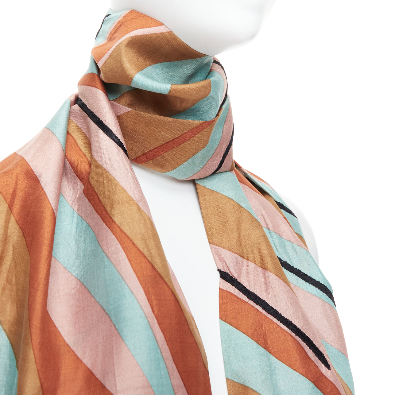 Dries Van Noten Printed Silk Scarf - Detail 2