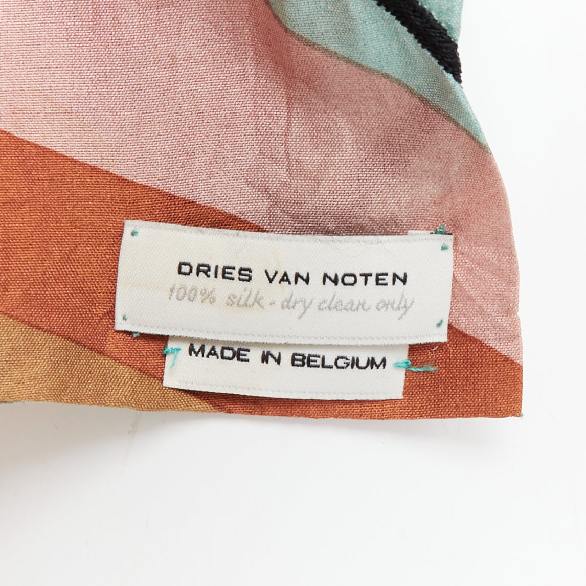 Dries Van Noten Printed Silk Scarf - Image 10