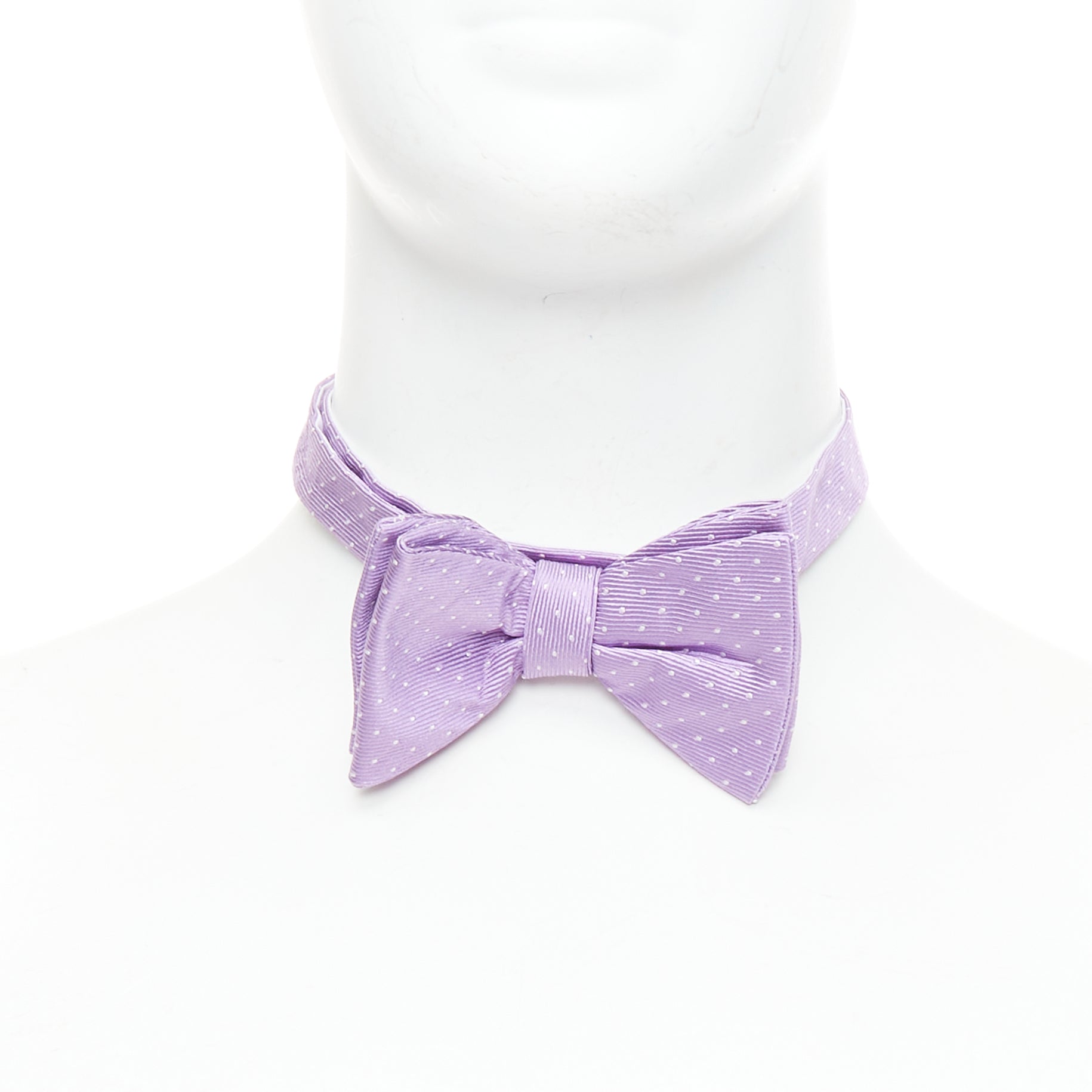 Lanvin Dot Bow Tie