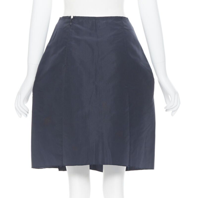 Prada Pleated Cotton Skirt - Side view