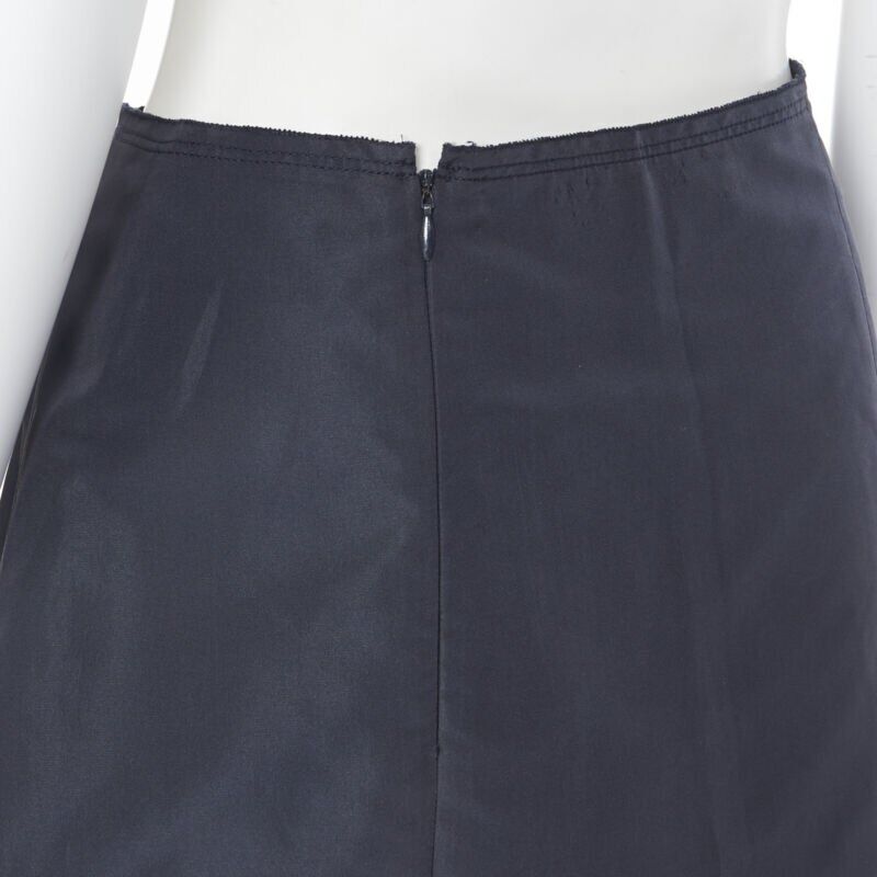 Prada Pleated Cotton Skirt - Detail 1