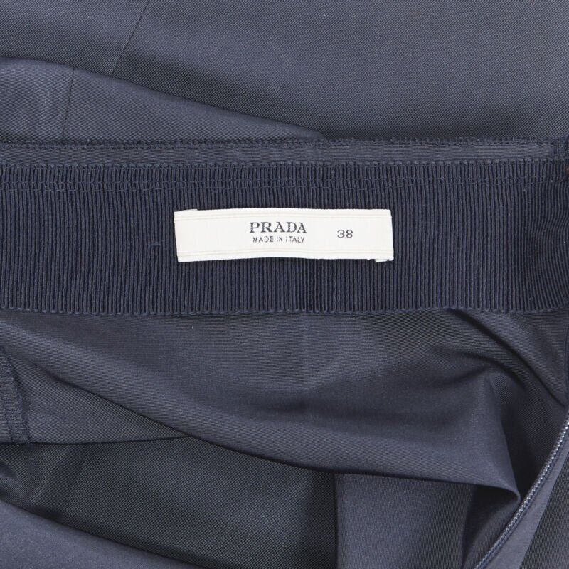 Prada Pleated Cotton Skirt - Detail 2