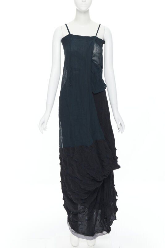 Yohji Yamamoto Shibori Dyed Dress