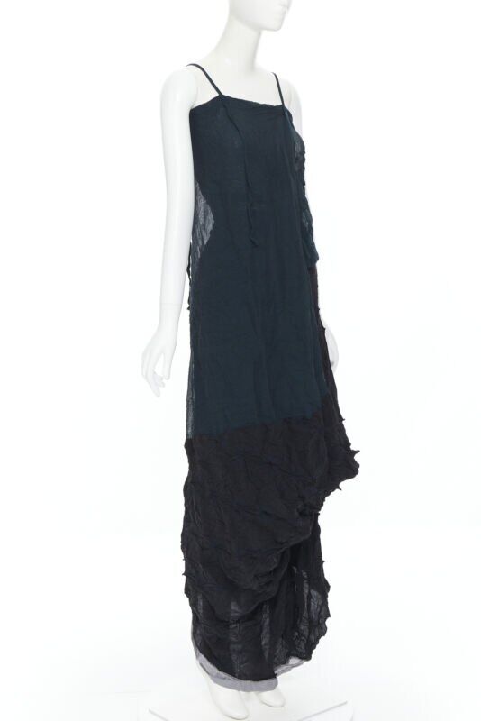Yohji Yamamoto Shibori Dyed Dress - 4