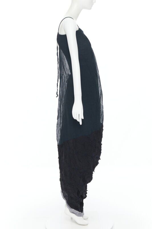 Yohji Yamamoto Shibori Dyed Dress - Side view