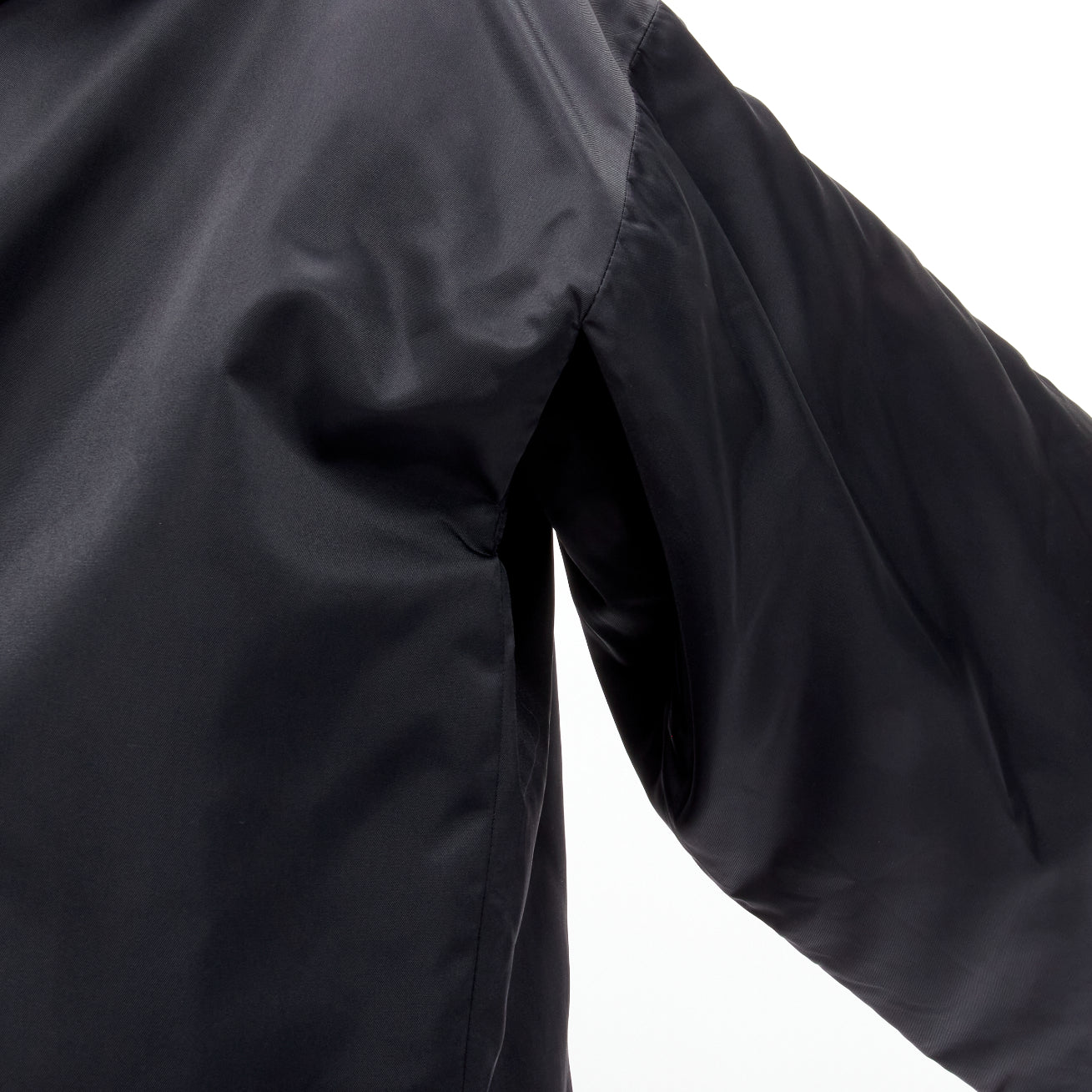 Yohji Yamamoto Black Padded Kimono Coat - Detail 2