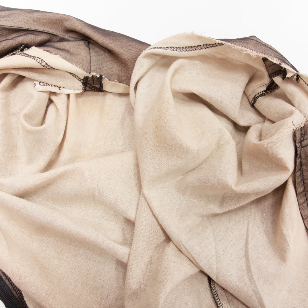 Comme Des Garcons Sheer Overlay Dress - Image 11