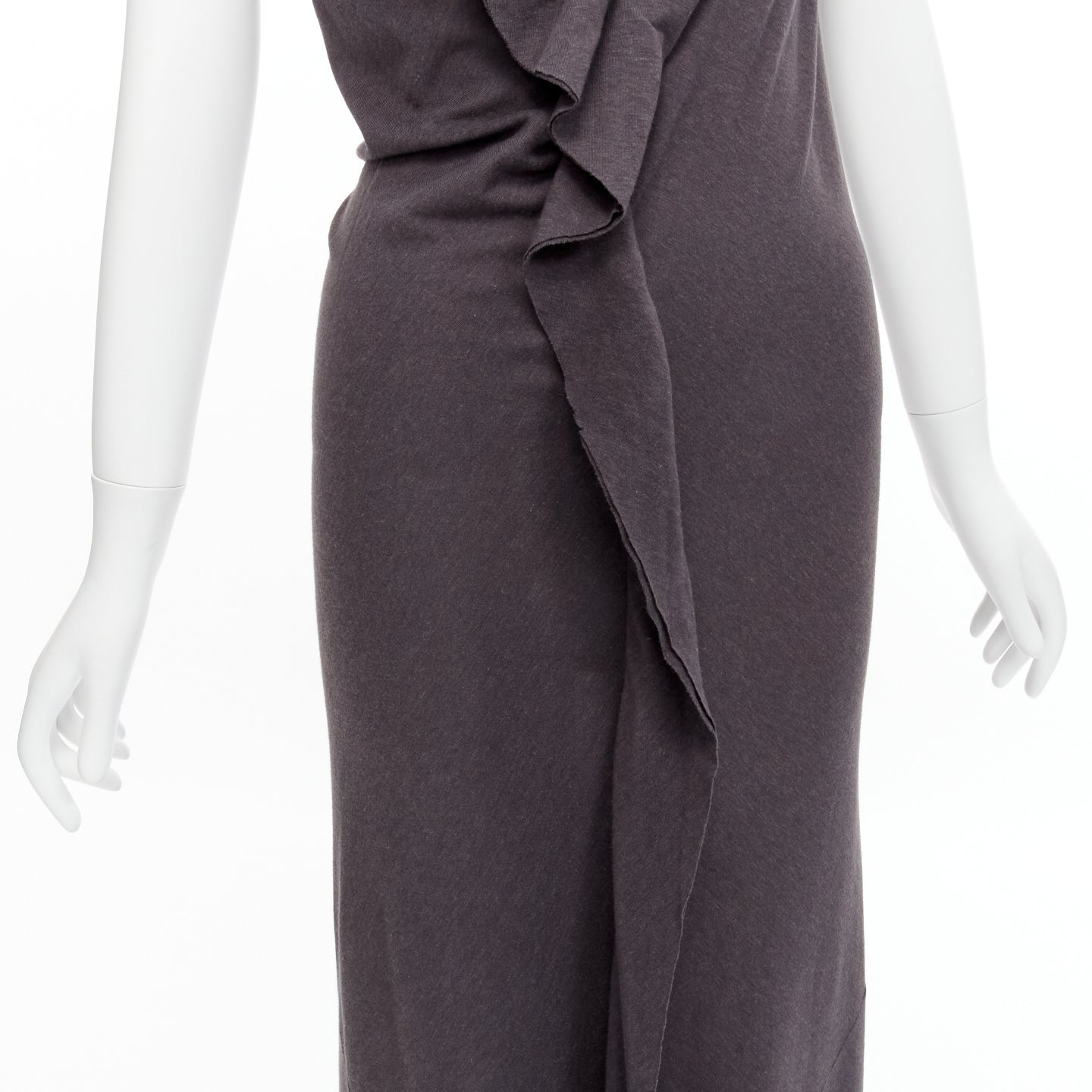 Comme Des Garcons Cowl Flutter Dress - Detail 2