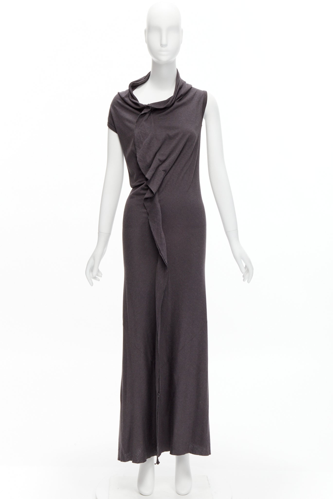 Comme Des Garcons Cowl Flutter Dress - Image 12