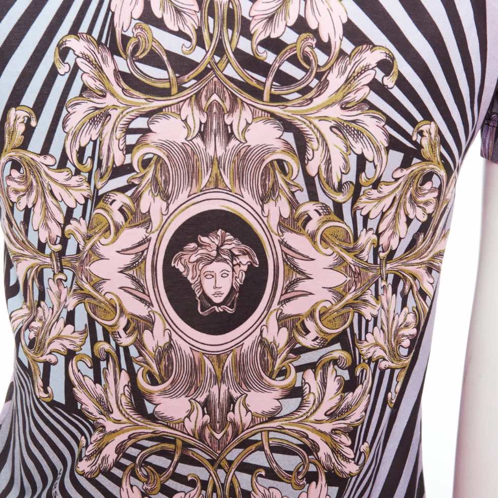 Versace Baroque Print Shirt - Back view