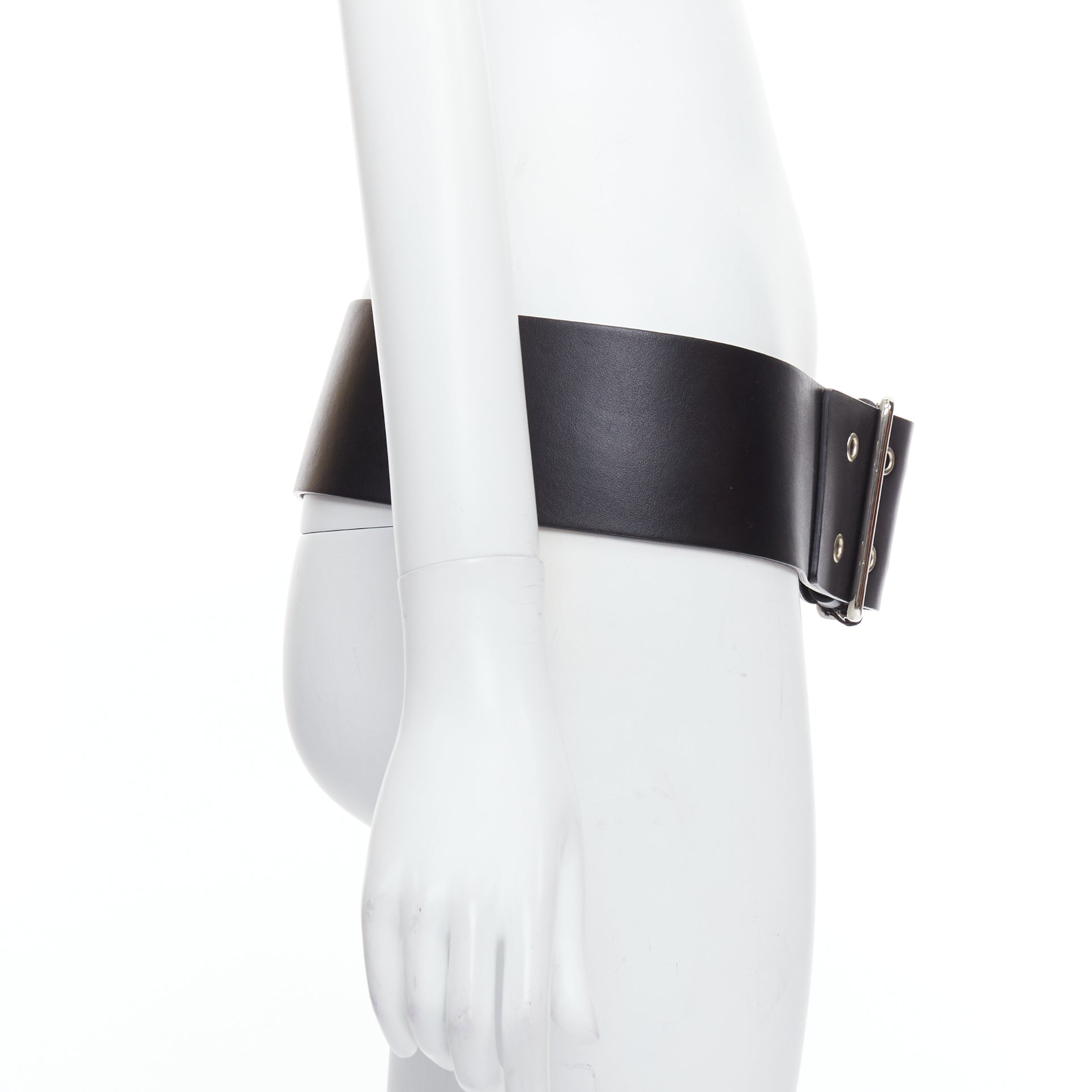 Versus Wide leather belt - 4