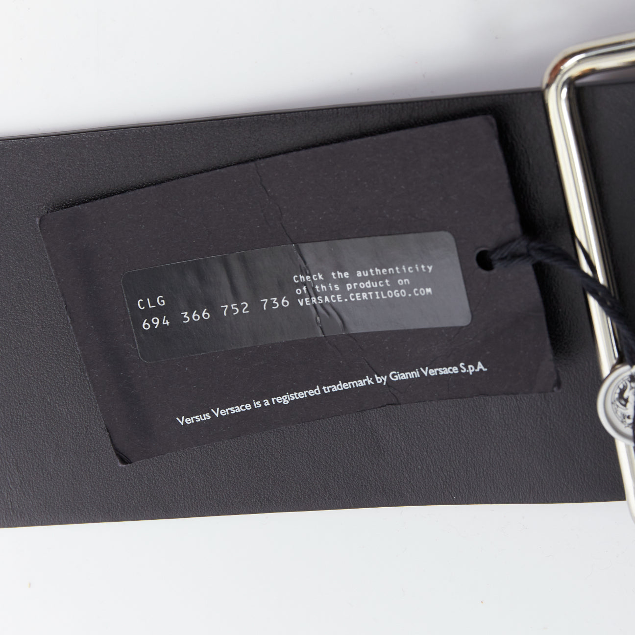 Versus Wide leather belt - Image 11