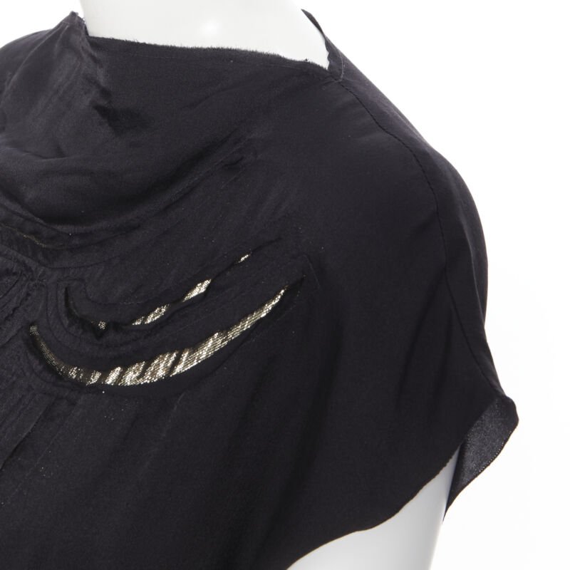 Lanvin Lurex Cut Out Top - Detail 2