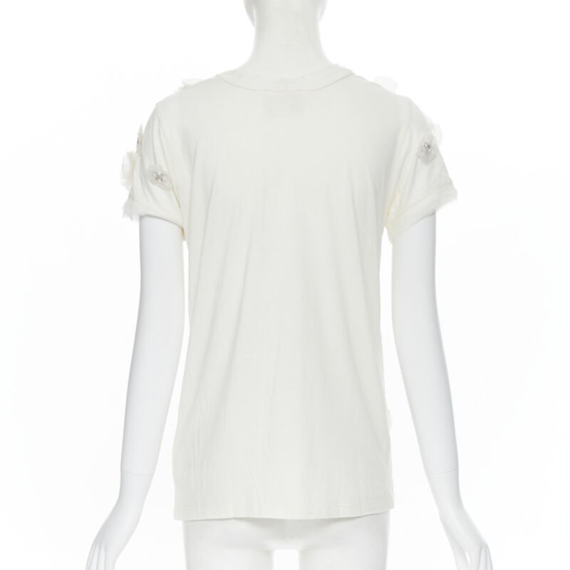 Lanvin Pearl Flower Tee - Side view