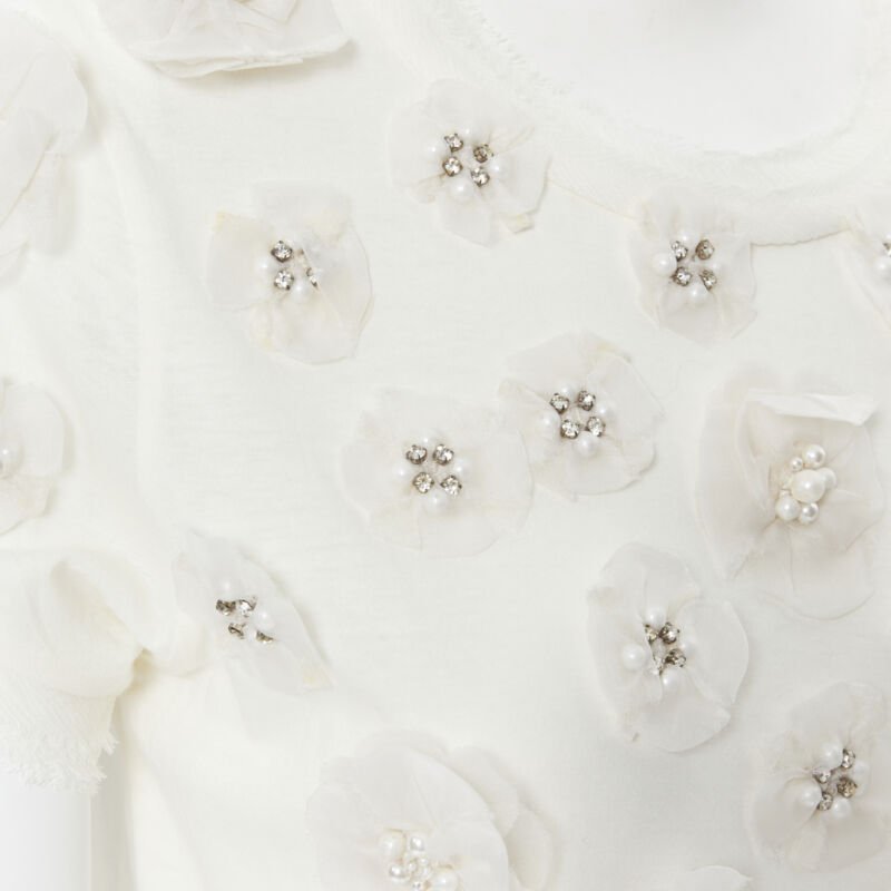 Lanvin Pearl Flower Tee - Image 10