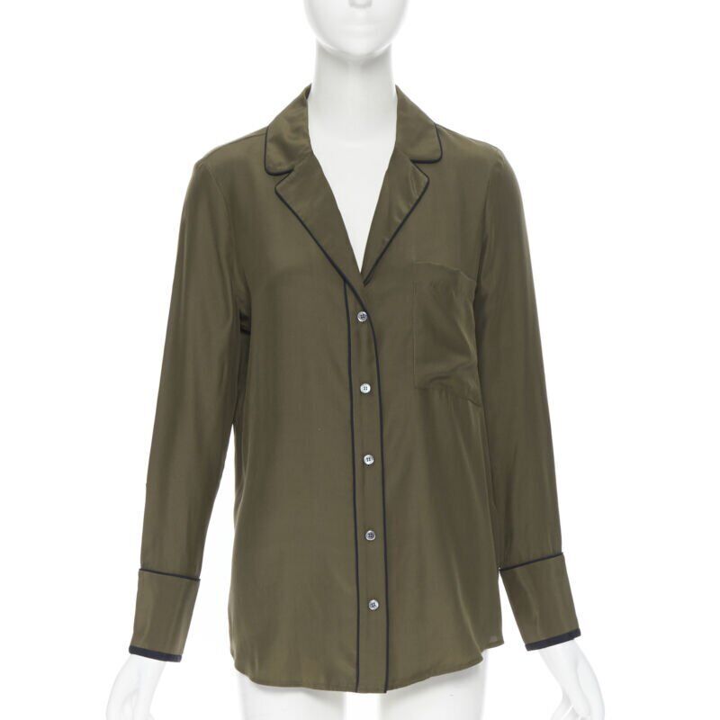 Frame Green Piping Pajama