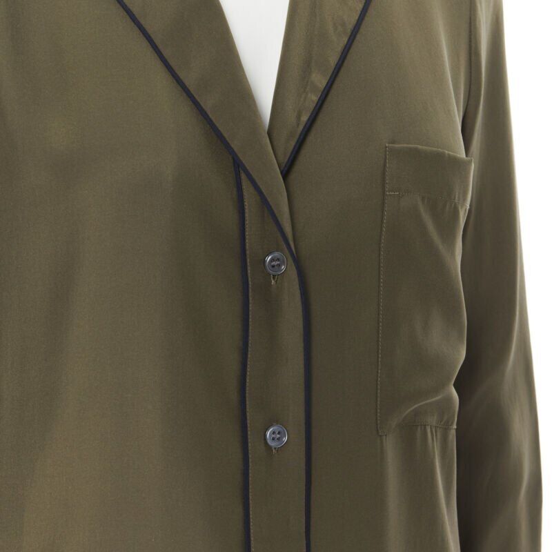 Frame Green Piping Pajama - Detail 2