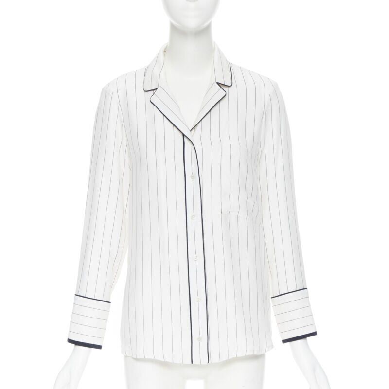 Frame Stripe Piping Pajama