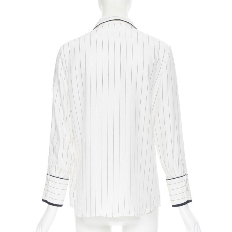 Frame Stripe Piping Pajama - Side view