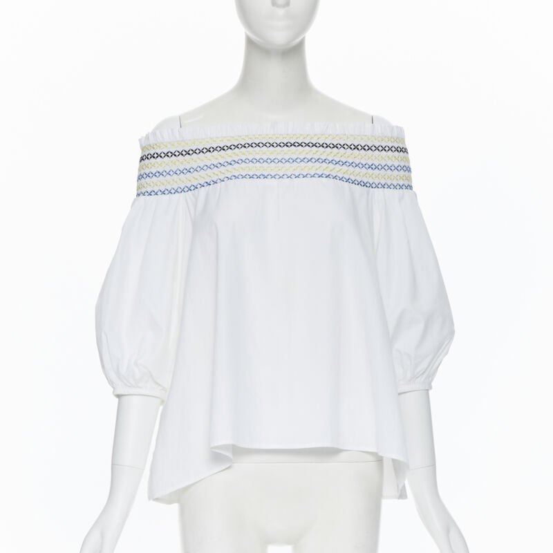 Peter Pilotto Embroidery Puff Top - Image 6