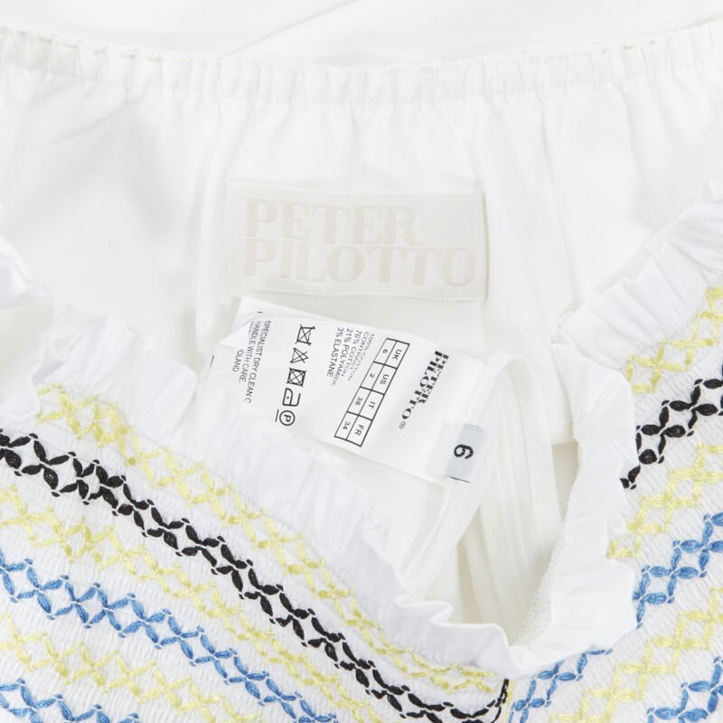 Peter Pilotto Embroidery Puff Top - Image 11