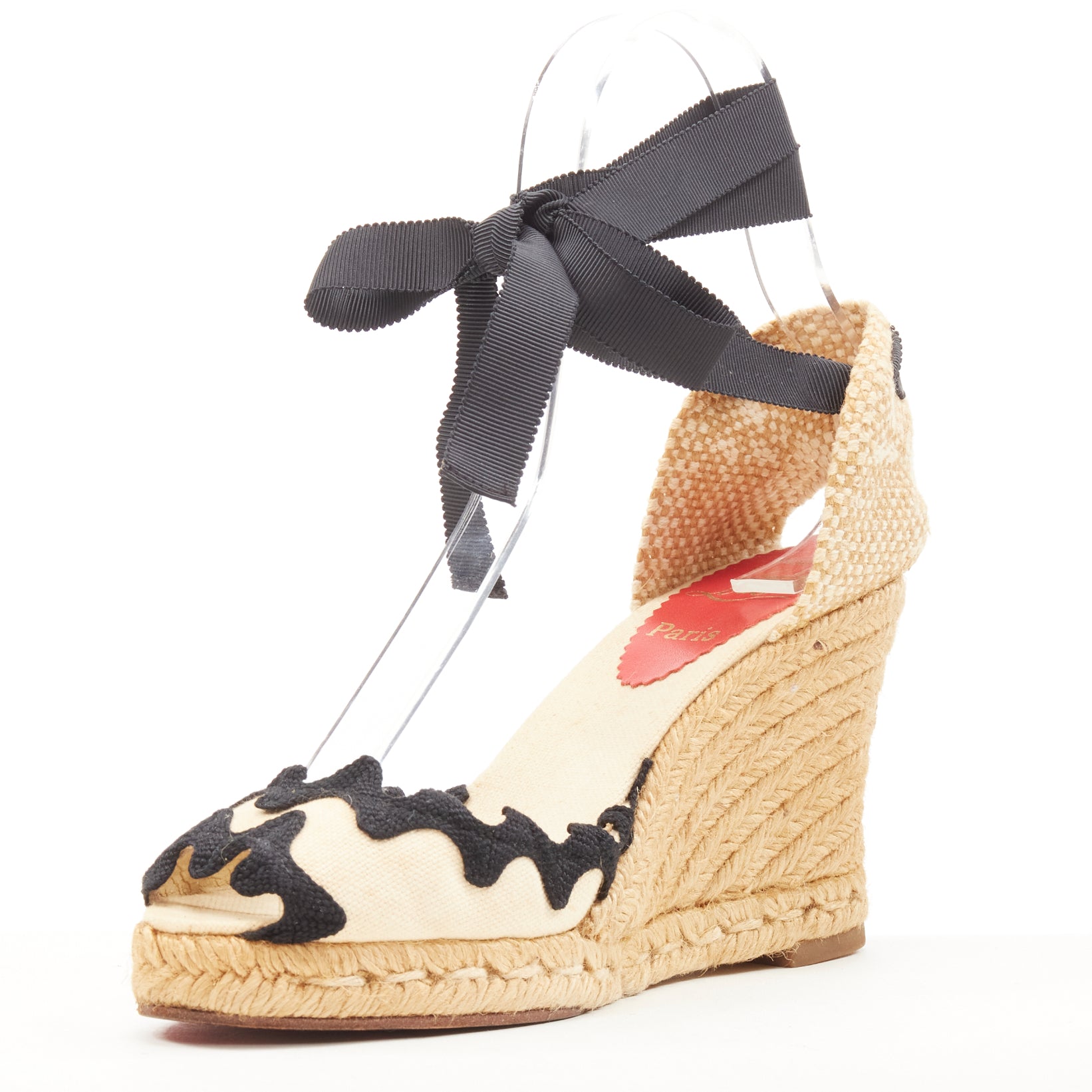 Christian Louboutin Scalloped Espadrilles - Image 6