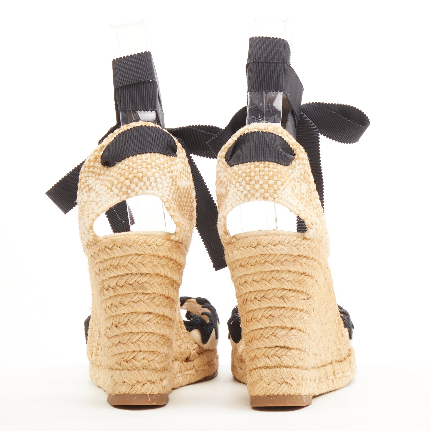 Christian Louboutin Scalloped Espadrilles - Side view