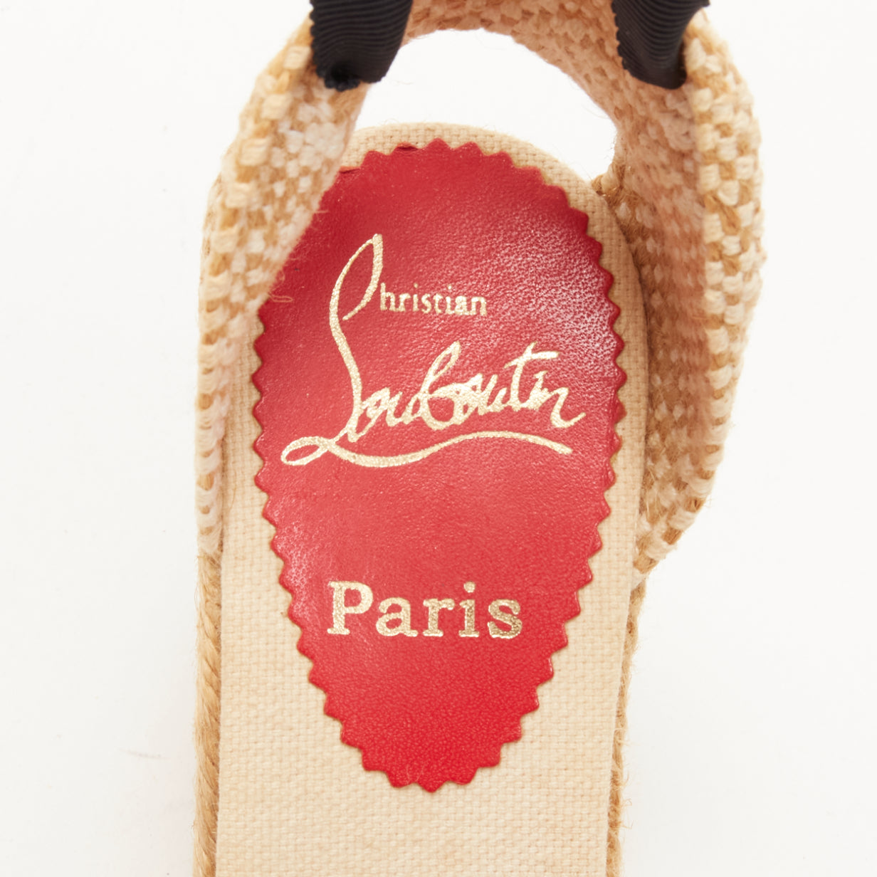 Christian Louboutin Scalloped Espadrilles - Image 12