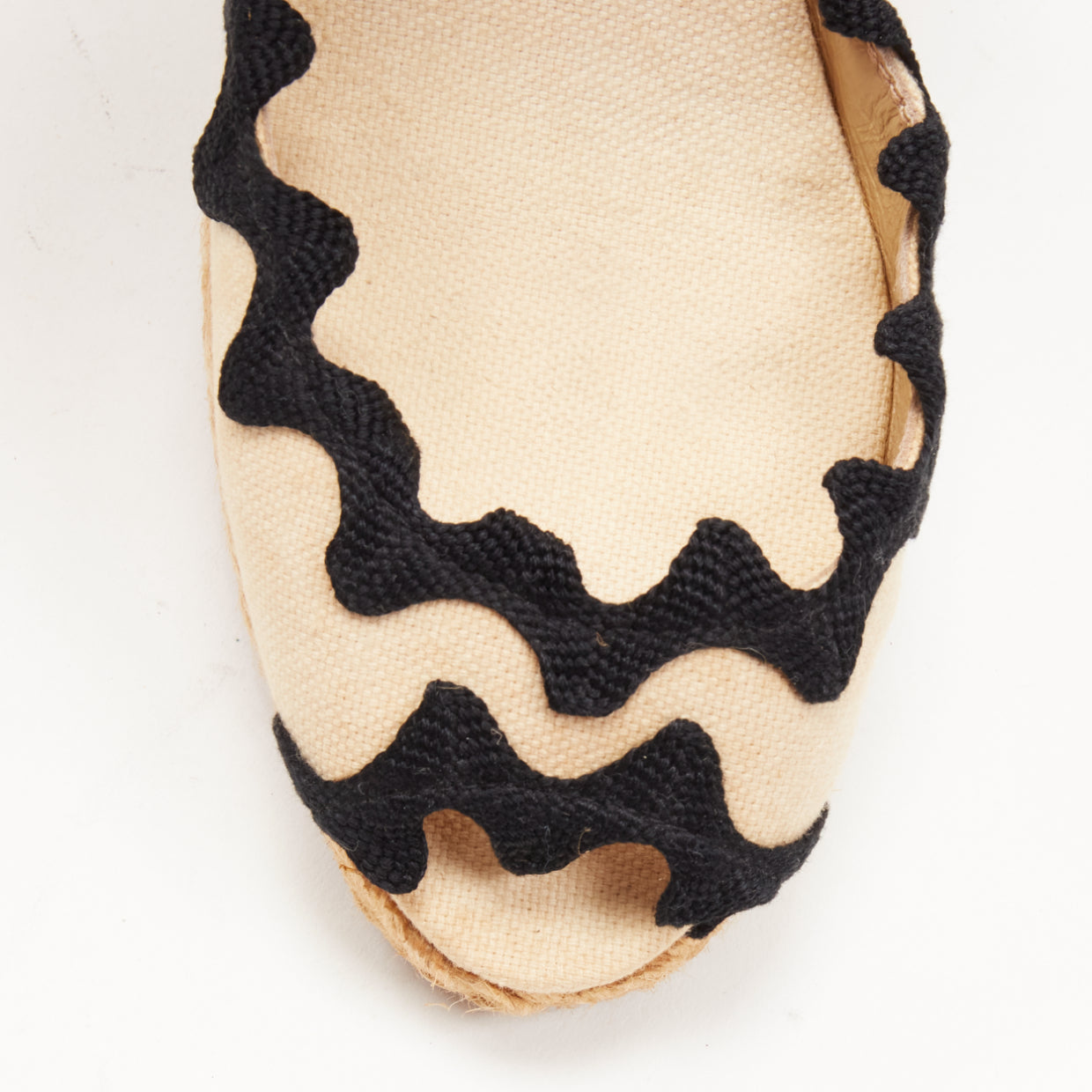 Christian Louboutin Scalloped Espadrilles - Image 13