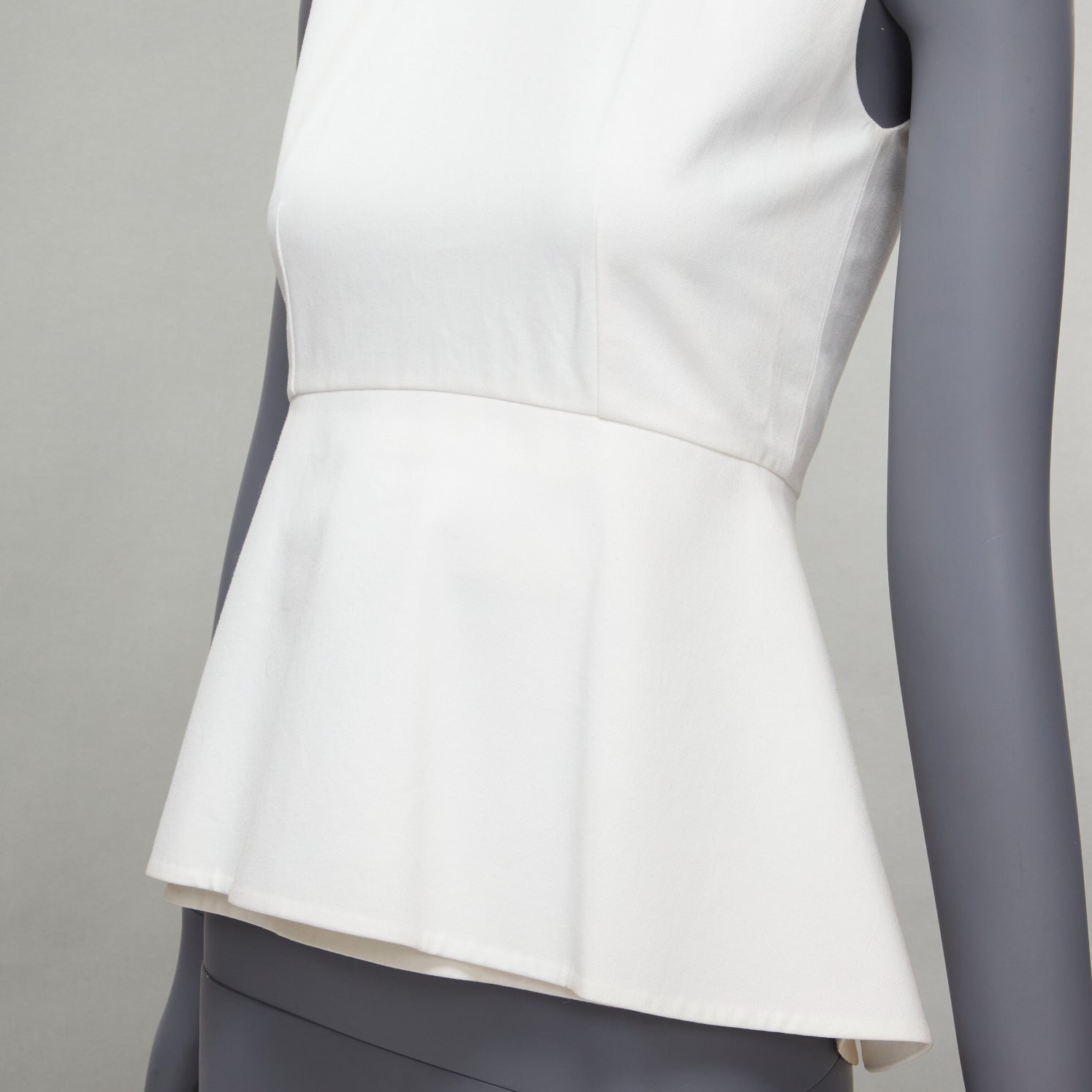 Celine Peplum Fitted Top - Detail 1