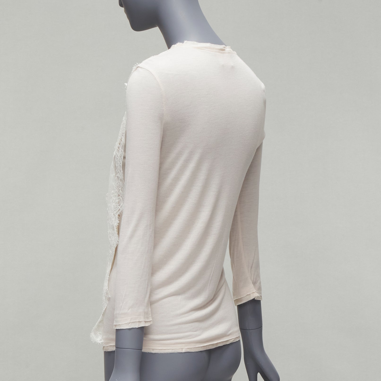 Lanvin Lace Overlay Top - Detail 1