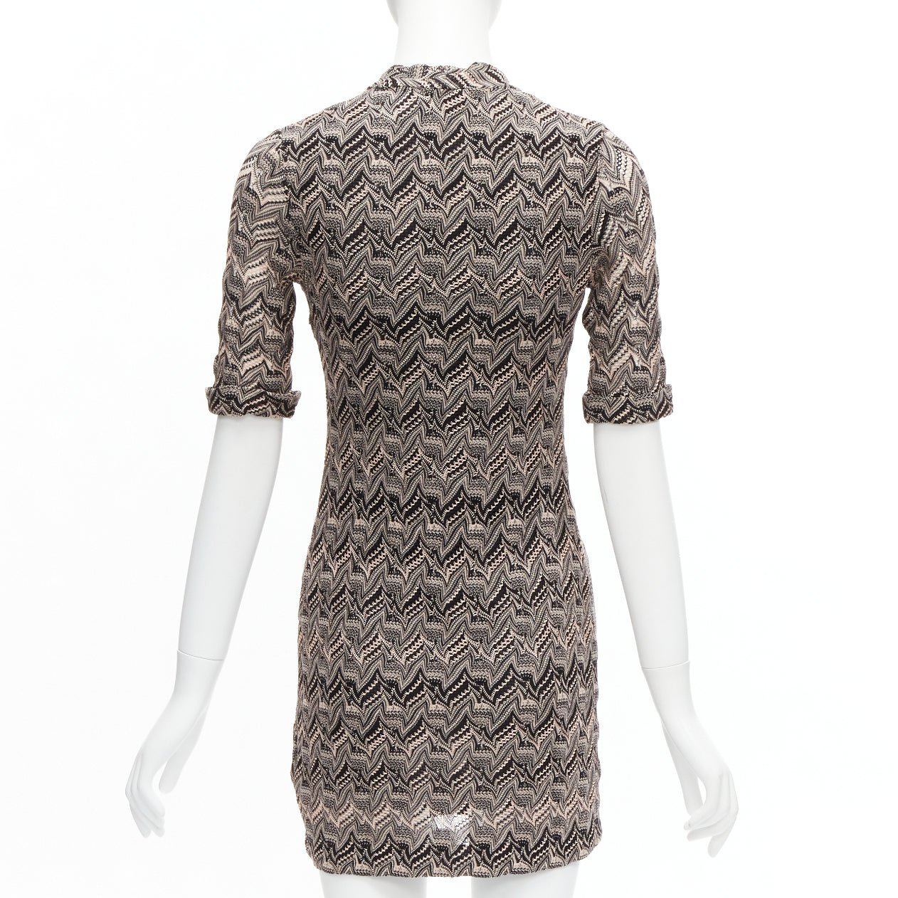 Missoni Chevron Mini Dress - Side view