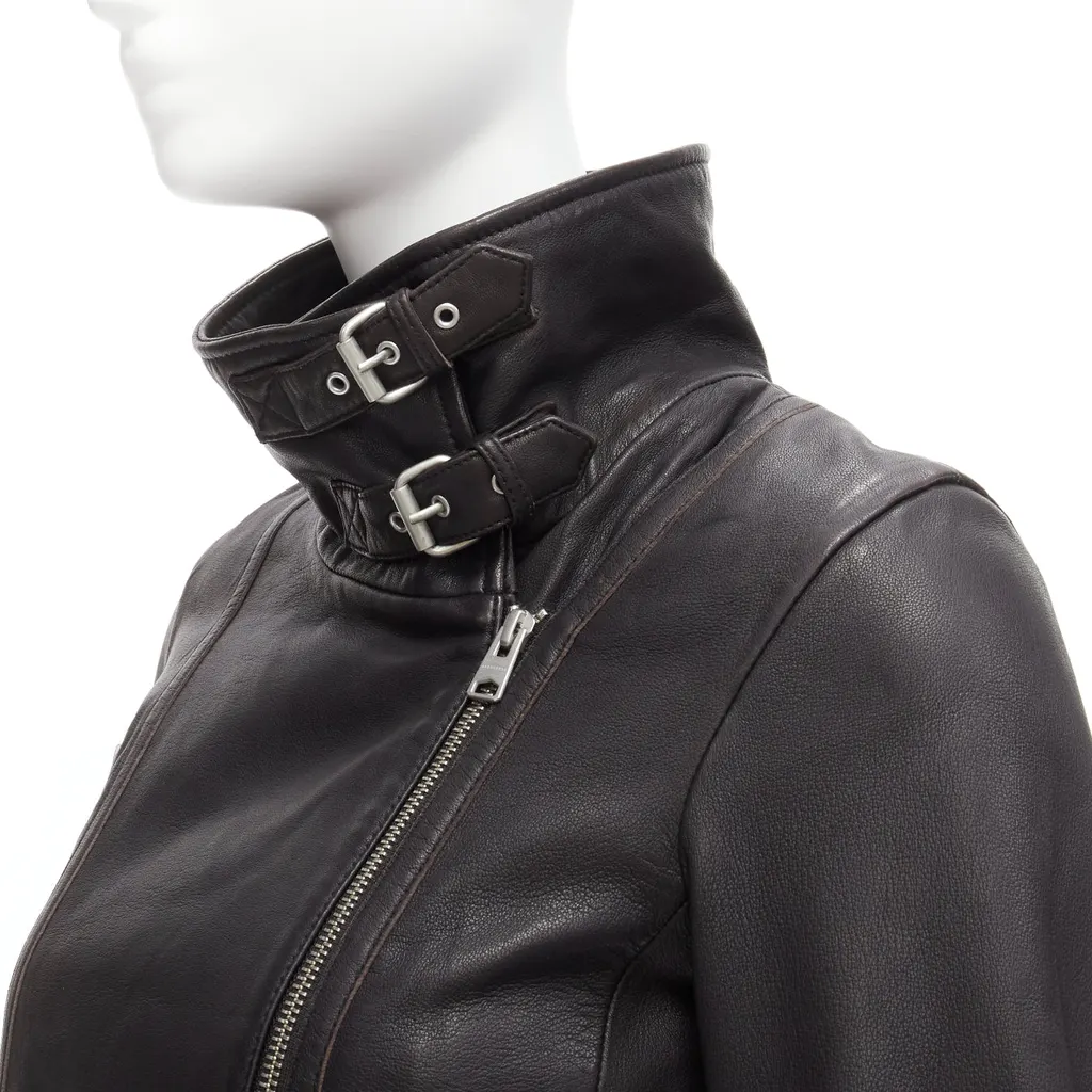 All Saints Bales Black Leather Never worn - Back View