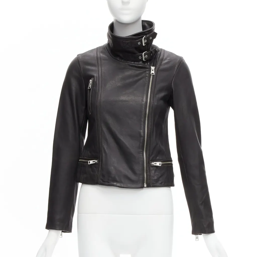 All Saints Bales Black Leather Never worn - Inside View