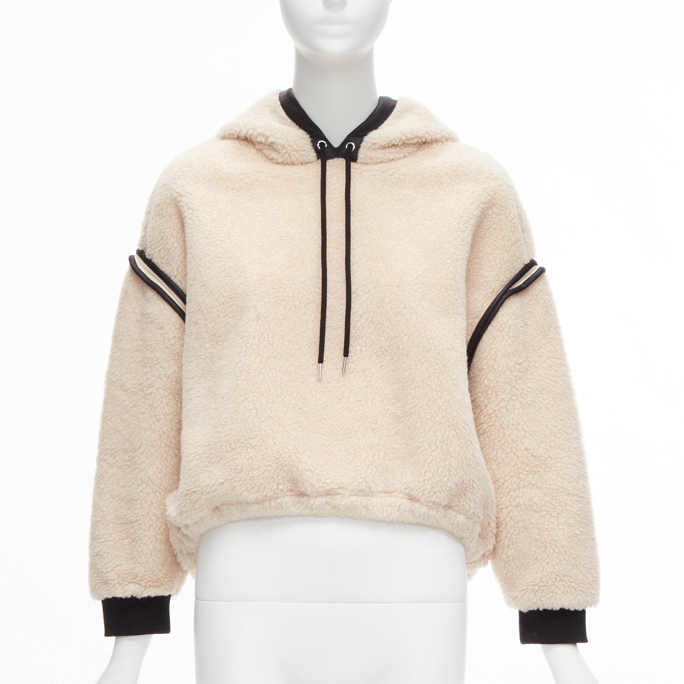 Stella Mccartney Faux Fur Cropped Pullover