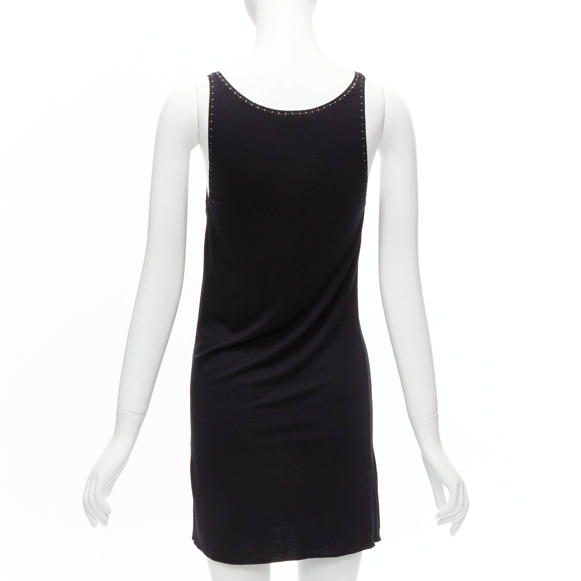 Chloe Beaded Chiffon Dress - Side view