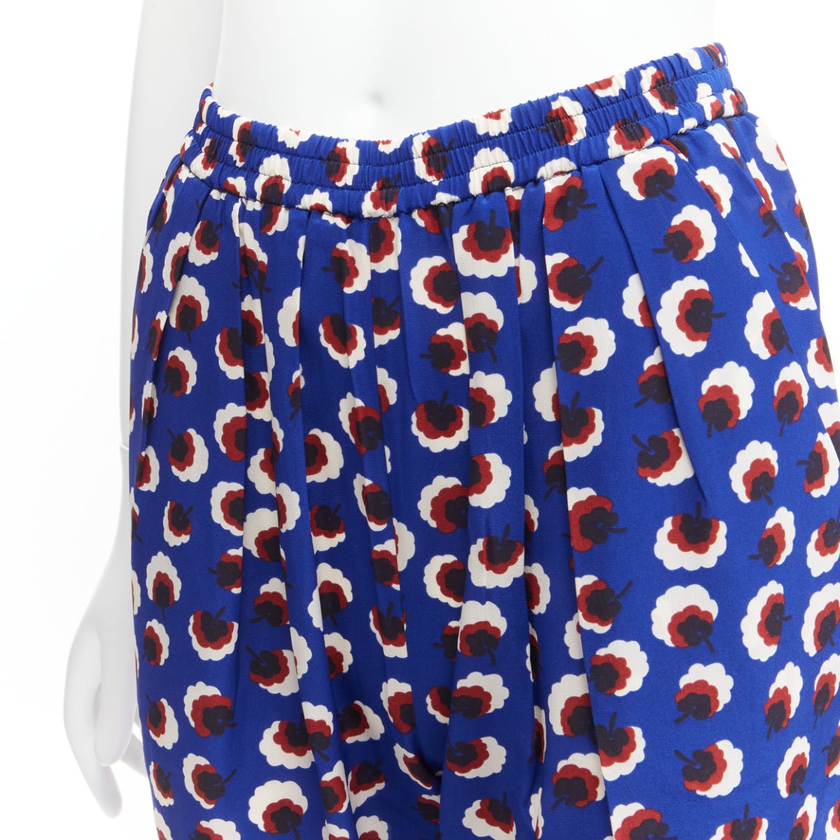 Stella Mccartney Silk Floral Pants - Back view