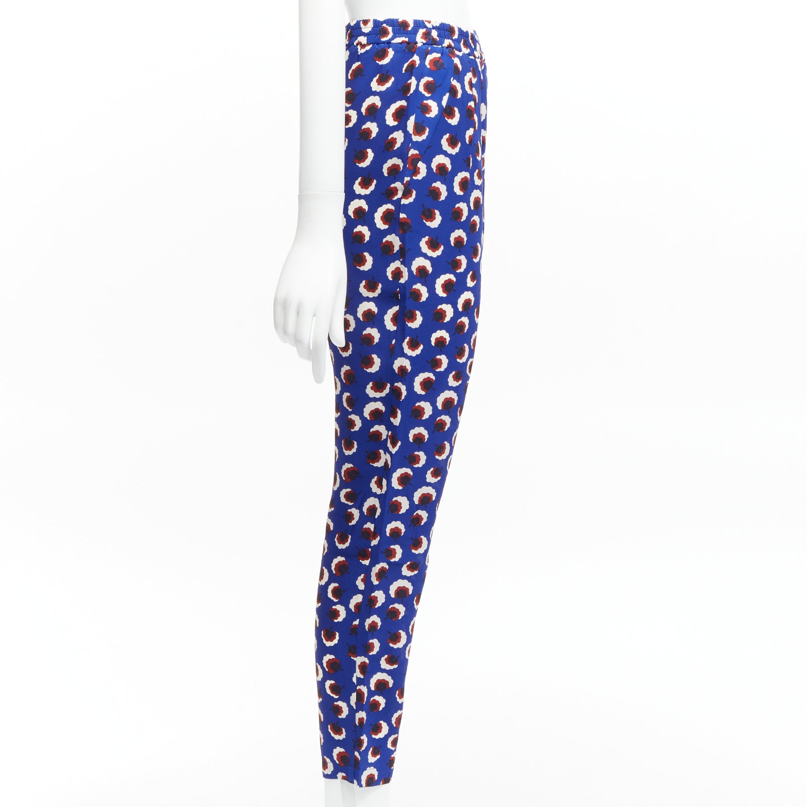 Stella Mccartney Silk Floral Pants - 4