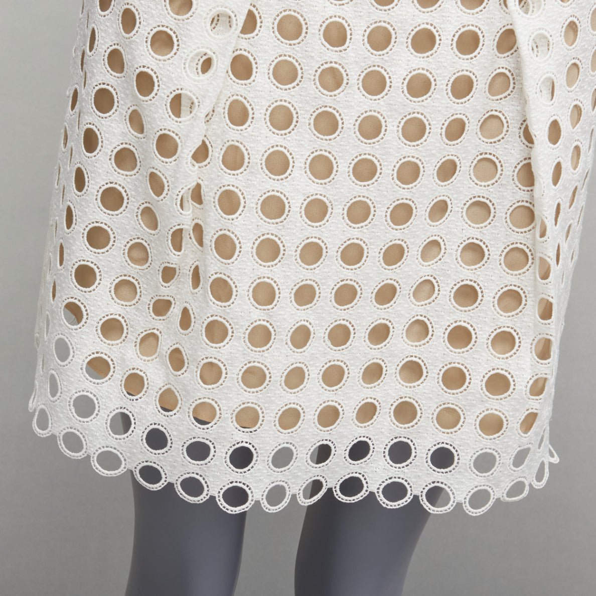 Chloe Layered Eyelet Skirt - Detail 2