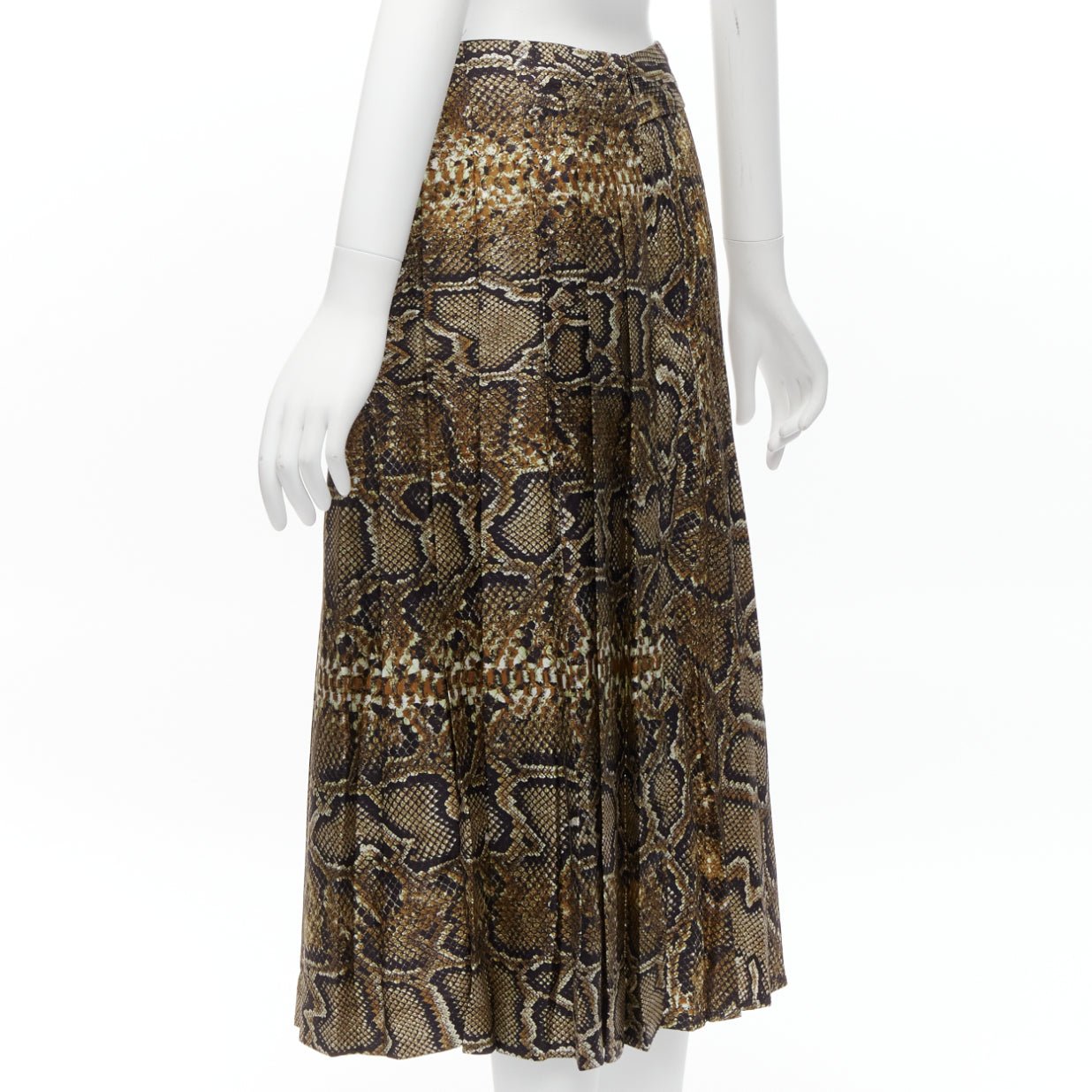 Victoria Beckham Animal Print Skirt - Detail 1