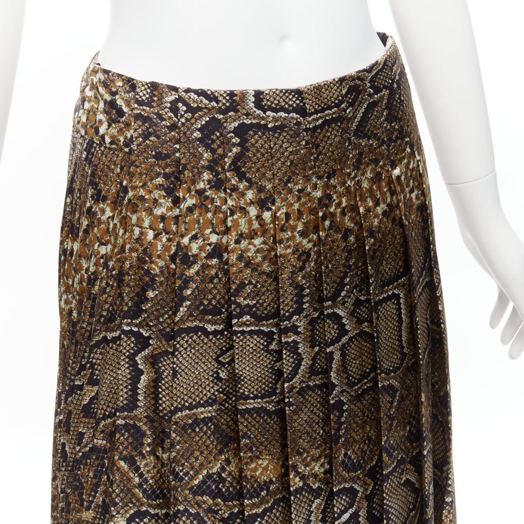 Victoria Beckham Animal Print Skirt - Detail 2