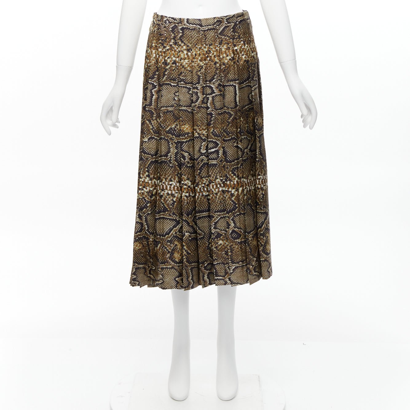 Victoria Beckham Animal Print Skirt - Image 11