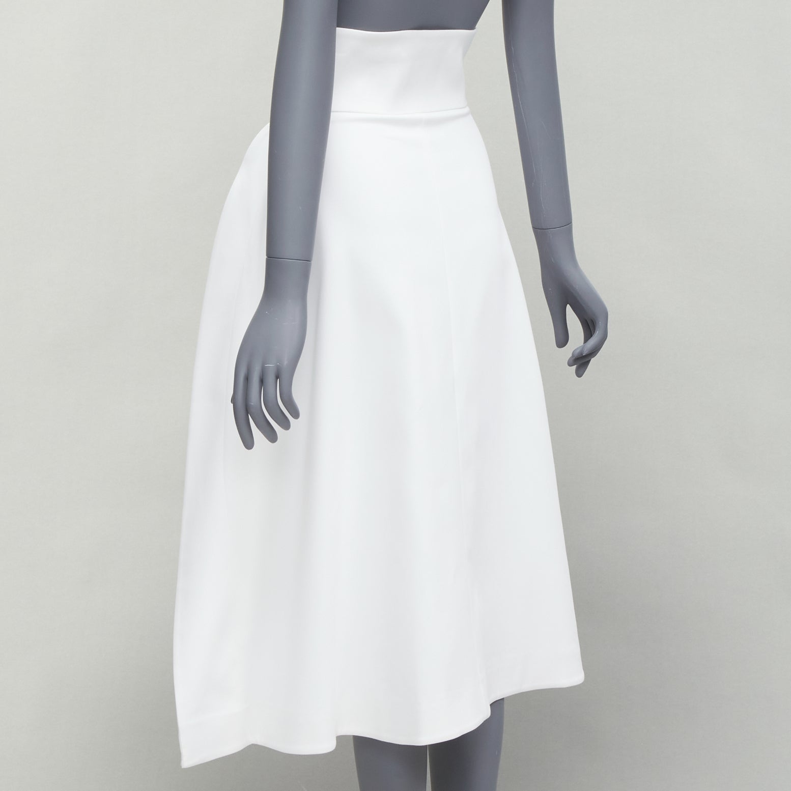 Sara Battaglia Balloon Cotton Skirt - Detail 1