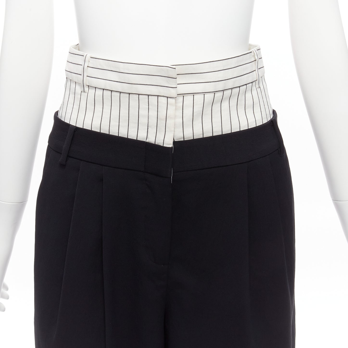Tibi Tiered Wide Pants - Detail 2