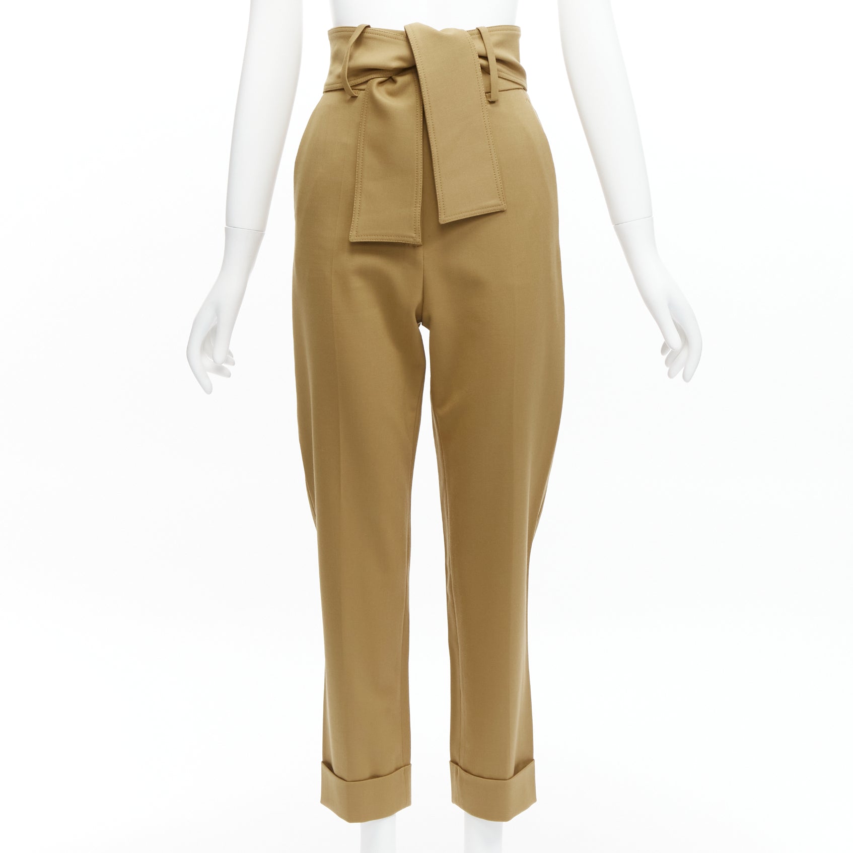 Sara Battaglia Tie Belt Pants