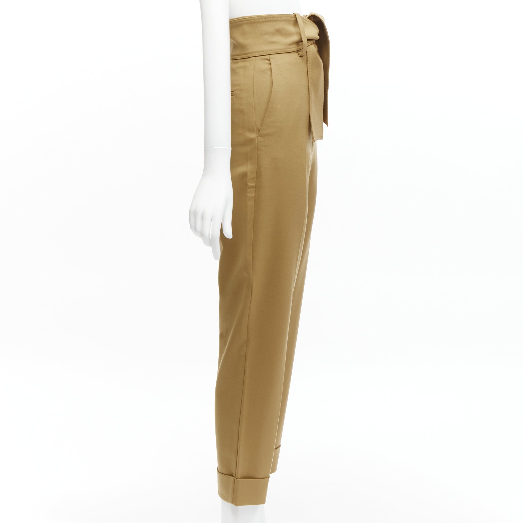 Sara Battaglia Tie Belt Pants - 4