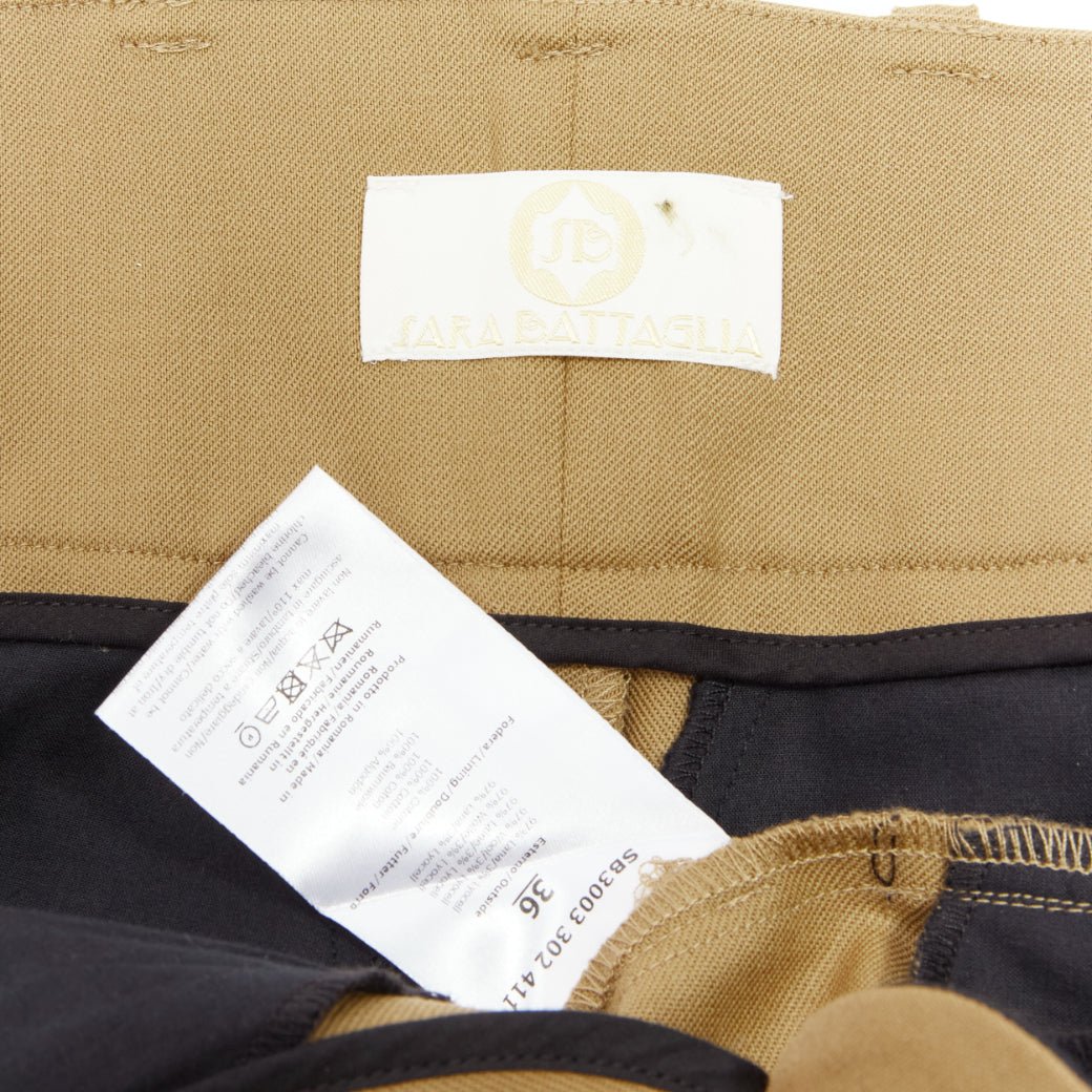 Sara Battaglia Tie Belt Pants - Image 10