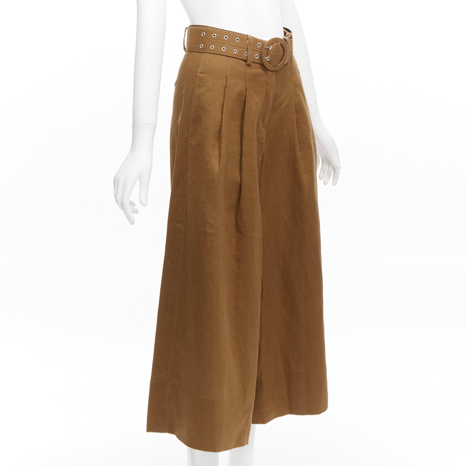 Nicholas Belted Wide Pants - Image 6