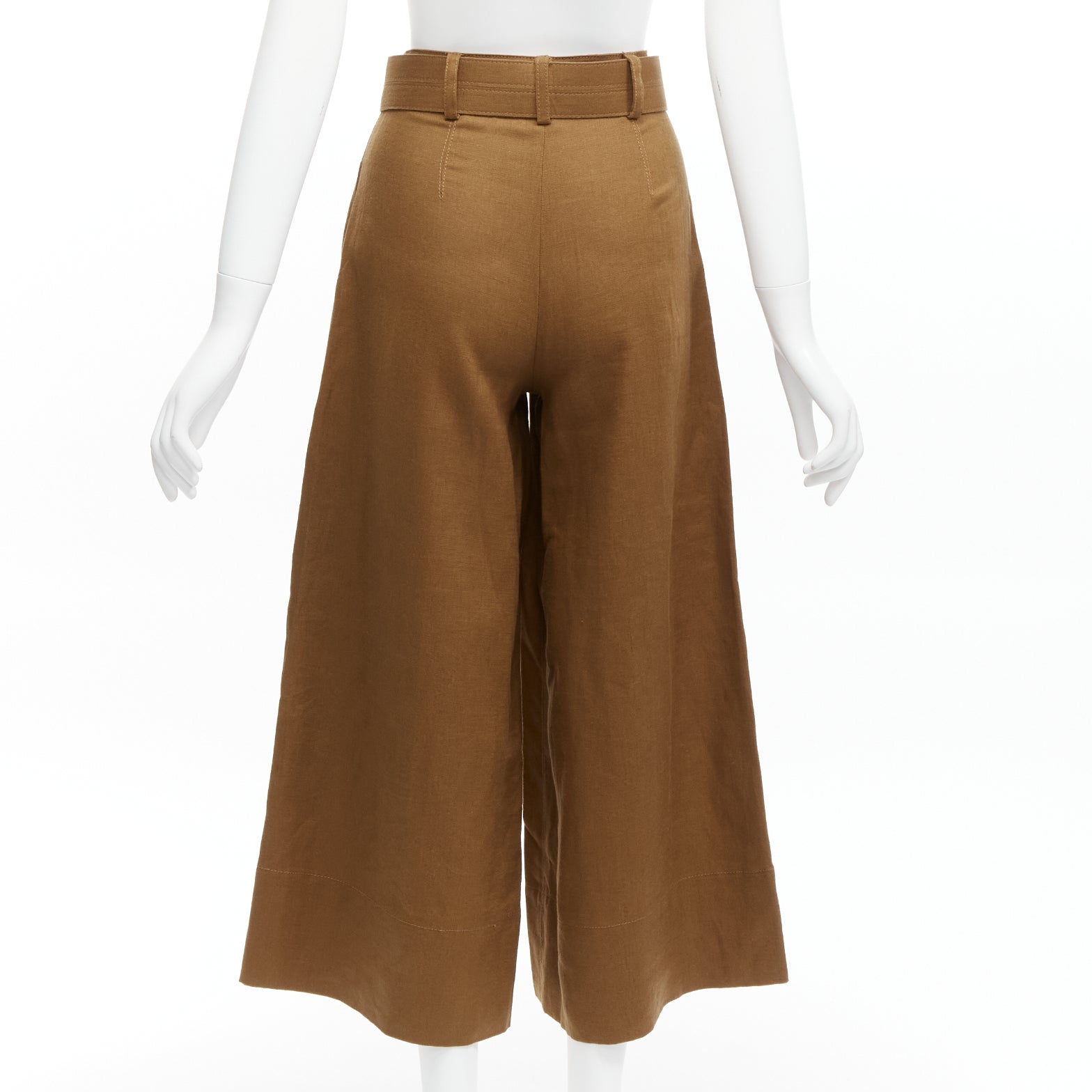 Nicholas Belted Wide Pants - Side view
