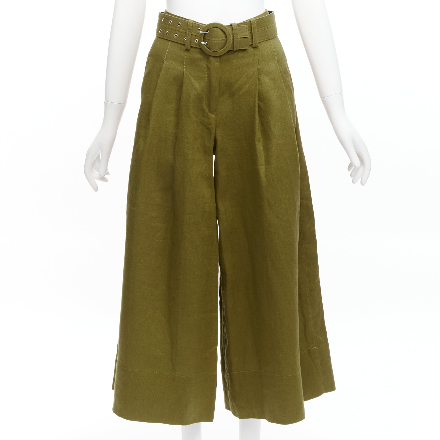 Nicholas Belted Wide Pants